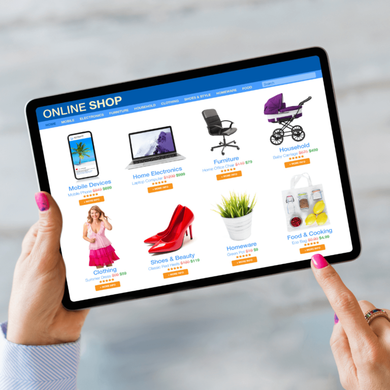 E-commerce website design services